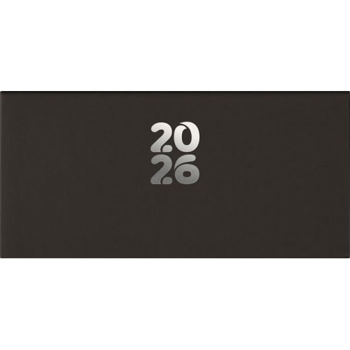 Dayliner Zsebnaptár fekvő elrendezésűPannon fekete (2026)
