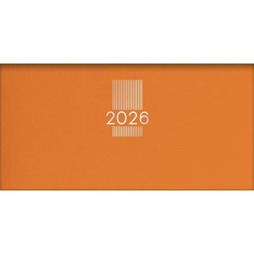 Dayliner Zsebnaptár fekvő elrendezésűMyPastel narancs (2026)