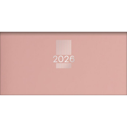 Dayliner Zsebnaptár fekvő elrendezésűMyPastel púder (2026)