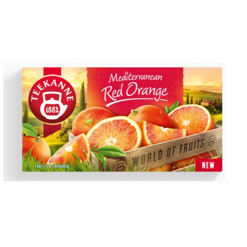 Teekanne Gyümölcstea 20x2,5g Red Orange vérnarancs