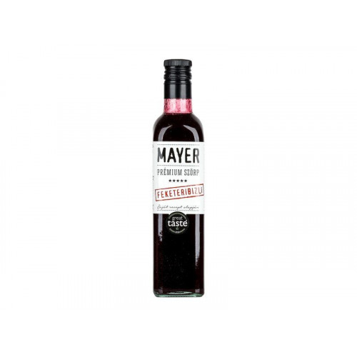 Mayer Szörp prémium 0,5l kézműves feketeribizli