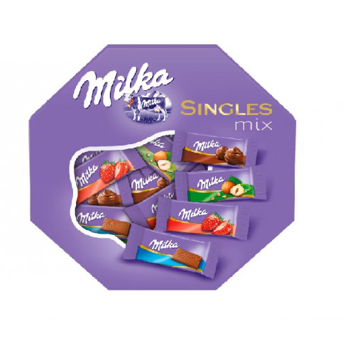 Milka Tejcsokoládé válogatás 138g Naps Mix
