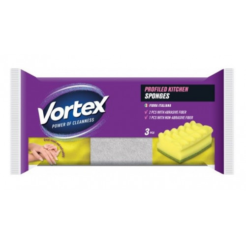 Vortex Mosogatószivacs 2+1db Profield& Care