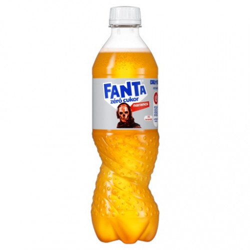Fanta Üdítőital szénsavas 0,5l Zero DRS