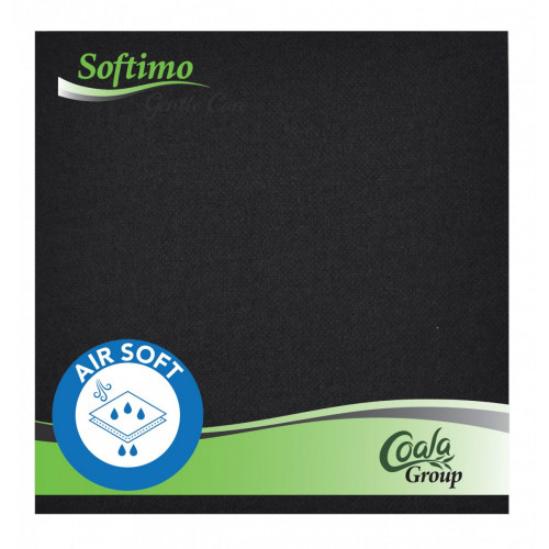 Szalvéta 30db-os 34x34cm Coala Softimo fekete