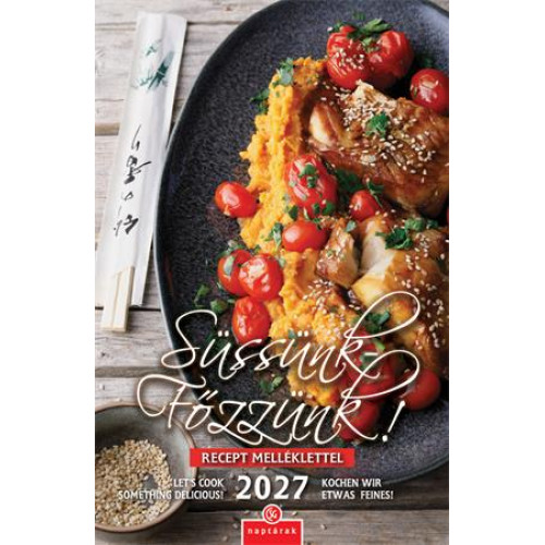 CSG Naptár fali Süssünk-Főzzünk (2027)