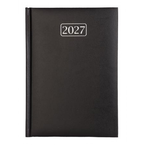 Victoria Office Naptár tervező A5 napi Chrono fekete (2027 évi)