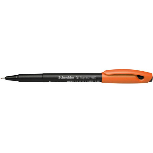 Tűfilc 0,4mm Schneider Topliner 967 narancssárga