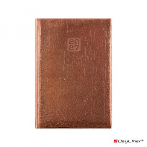 Dayliner Naptár tervező A5 heti Mirror bronz (2027)