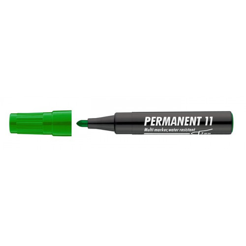 Alkoholos marker 1-3mm kúpos Ico Permanent 11 zöld