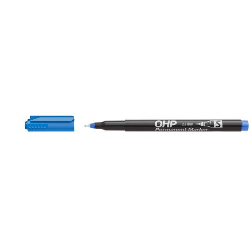 Alkoholos marker OHP 0,3mm S Ico kék