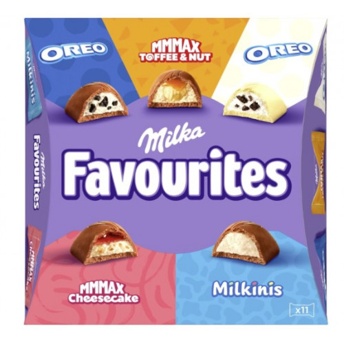 Milka Tejcsokoládé válogatás 95g Favourites