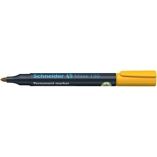 Alkoholos marker 1-3mm kúpos Schneider Maxx 130 sárga