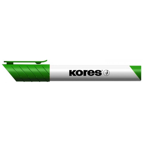 Tábla- és flipchart marker 1-3mm kúpos Kores K-Marker zöld