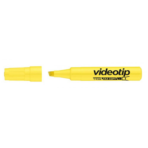 Szövegkiemelő 1-4mm Ico Videotip sárga