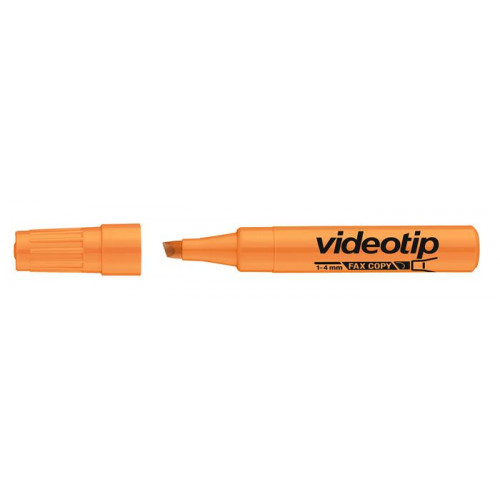 Szövegkiemelő 1-4mm Ico Videotip narancssárga