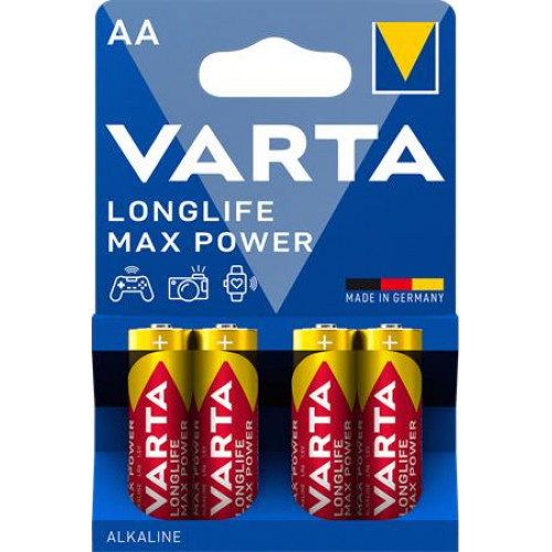 Elem AA ceruza 4db Varta Longlife Max Power