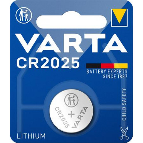 Gombelem CR2025 1db Varta