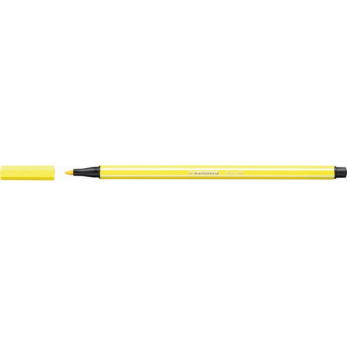 Rostirón 1mm Stabilo Pen 68 neon sárga