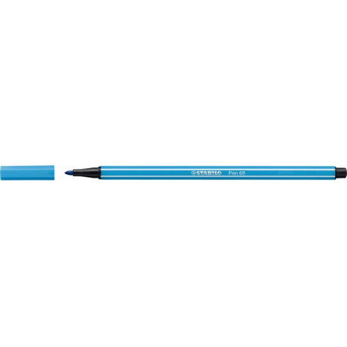 Rostirón 1mm Stabilo Pen 68 neon kék