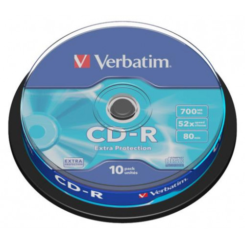 CD-R lemez 700MB 52x hengeren Verbatim DataLife