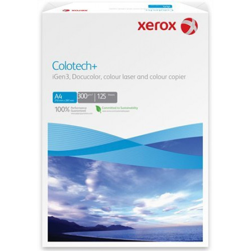 Másolópapír digitális A4 300g Xerox Colotech