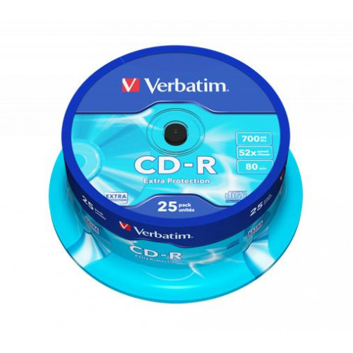 CD-R lemez 700MB 52x hengeren Verbatim DataLife