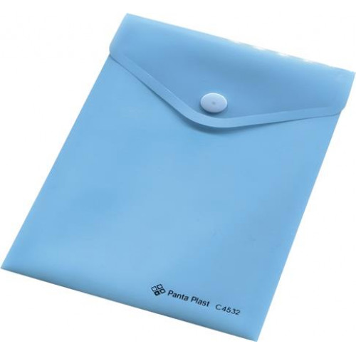 Irattartó tasak A6 PP patentos Panta Plast pasztell kék