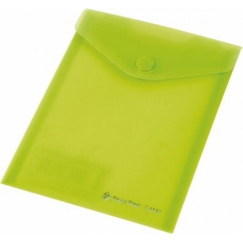 Irattartó tasak A6 PP patentos Panta Plast pasztell zöld