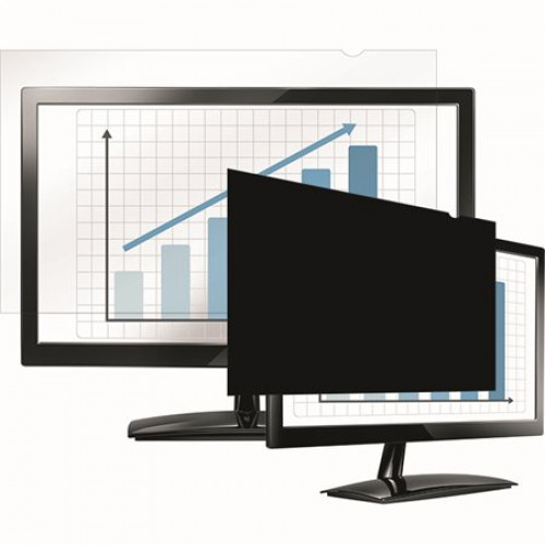 Monitorszűrő betekintésvédelemmel 286x216mm 14,1 4:3 Fellowes fekete