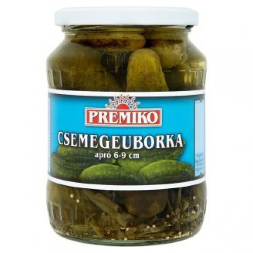 Csemegeuborka 6-9cm 680gr Premiko