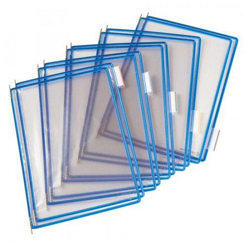 Bemutatótábla A4 műanyag Tarifold kék