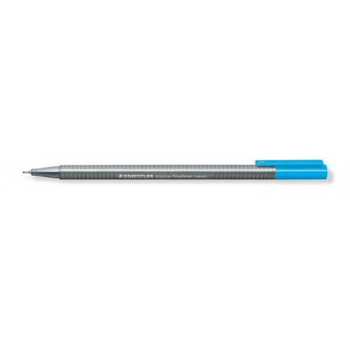 Tűfilc 0,3mm Staedtler Triplus neon kék