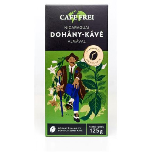 Kávé pörkölt szemes 125g Cafe Frei Nicaraguai dohány