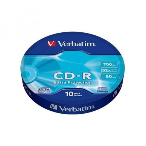 CD-R lemez 700MB 52x zsugor csomagolás Verbatim DataLife