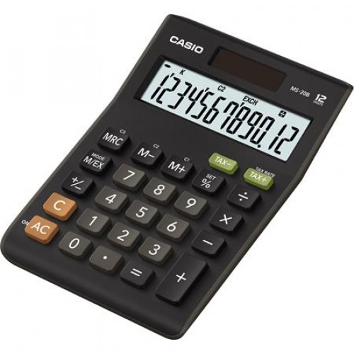 Számológép asztali 12 számjegy Casio MS-20B S