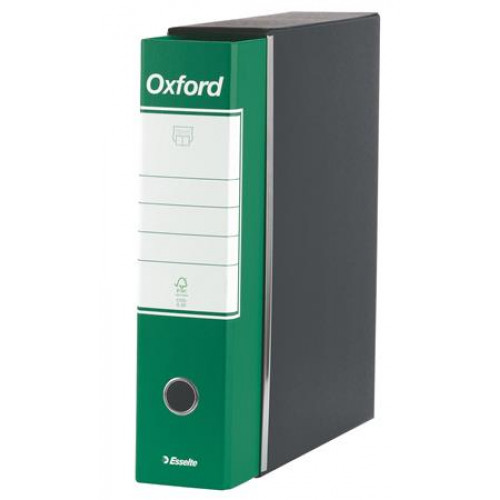 Tokos iratrendező 80mm A4 karton Esselte Oxford zöld
