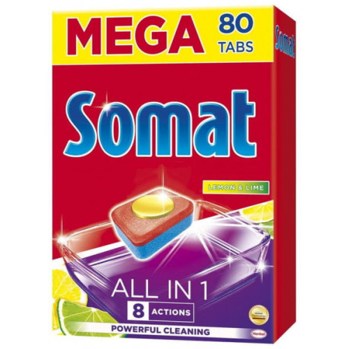 Mosogatógéptabletta 80db Somat All in One