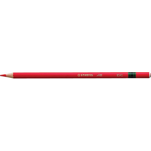 Színes ceruza hatszögletű mindenre író Stabilo All piros