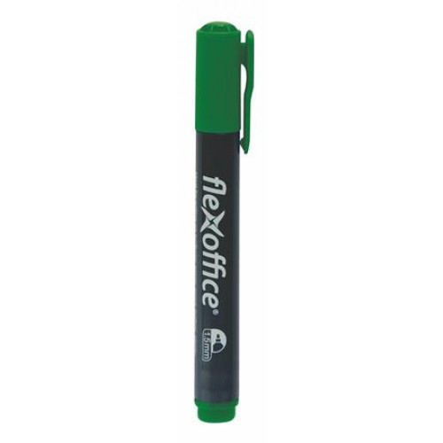 Alkoholos marker 1,5mm kúpos Flexoffice PM03 zöld