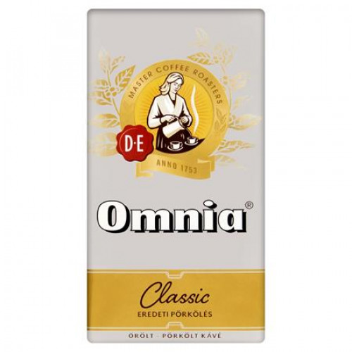 Kávé pörkölt őrölt 250g Douwe Egberts Omnia