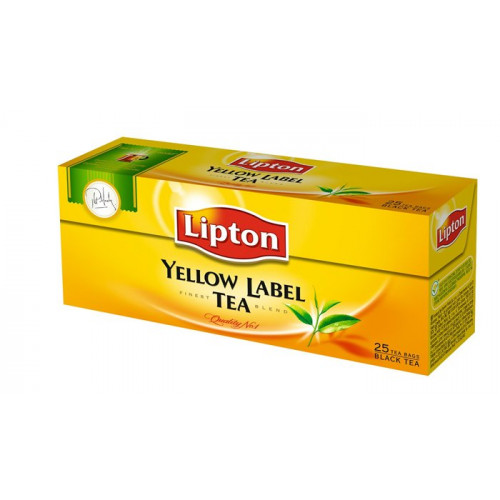 Fekete tea 25x2g Lipton Yellow label
