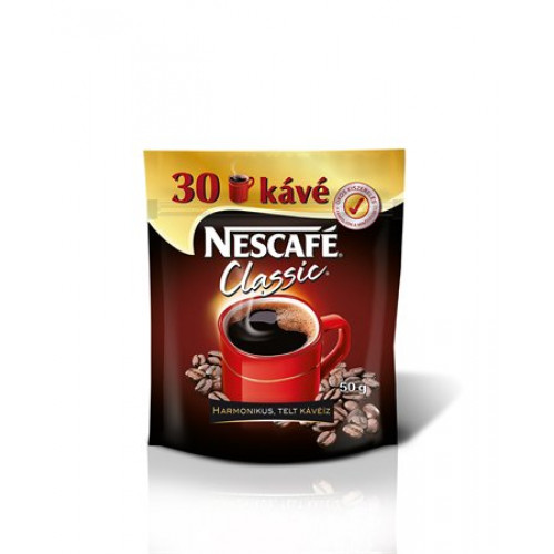 Instant kávé 50g utántöltő Nescafé Classic