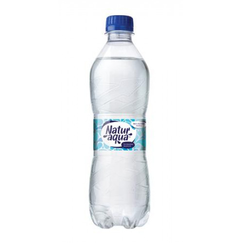 Ásványvíz szénsavas 0,5l Natur Aqua