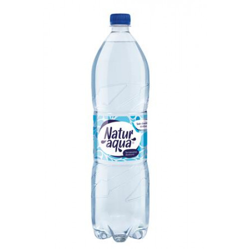 Ásványvíz szénsavas 1,5l Natur Aqua