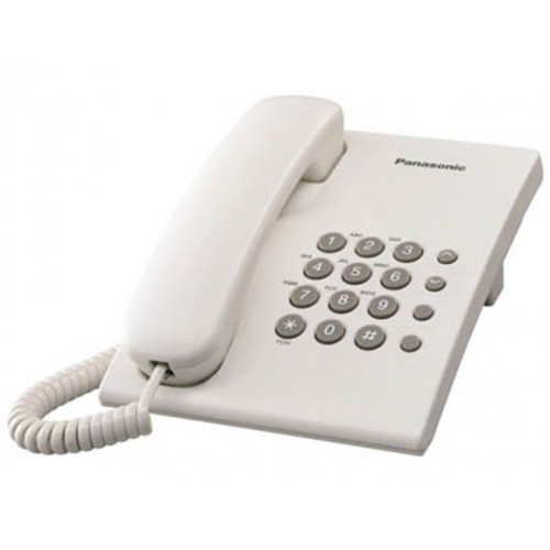 Telefon vezetékes Panasonic KX-TS500HGW fehér