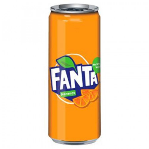 Üdítőital szénsavas 0,33l dobozos Fanta