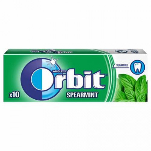 Rágó 14 g Orbit Spearmint drazsé