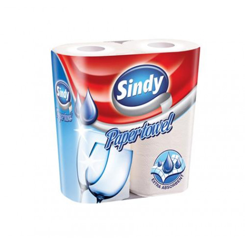 Sindy Háztartási papírtörlő 2 rétegű 50 lap 2 tekercses 