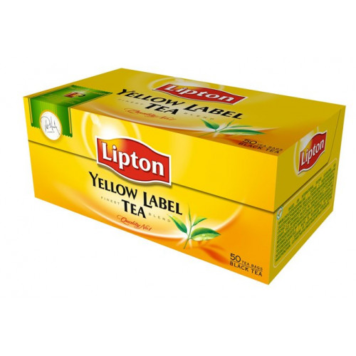 Fekete tea 50x2g. Lipton Yellow label